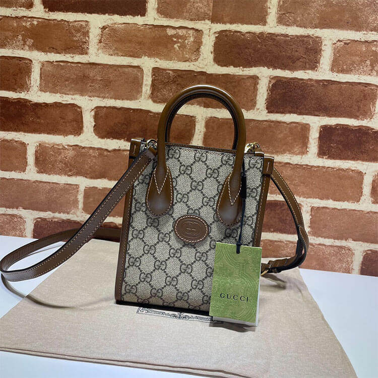 Replica Gucci Mini Tote Bag With Interlocking G 671623 92TCG 8563 (2)