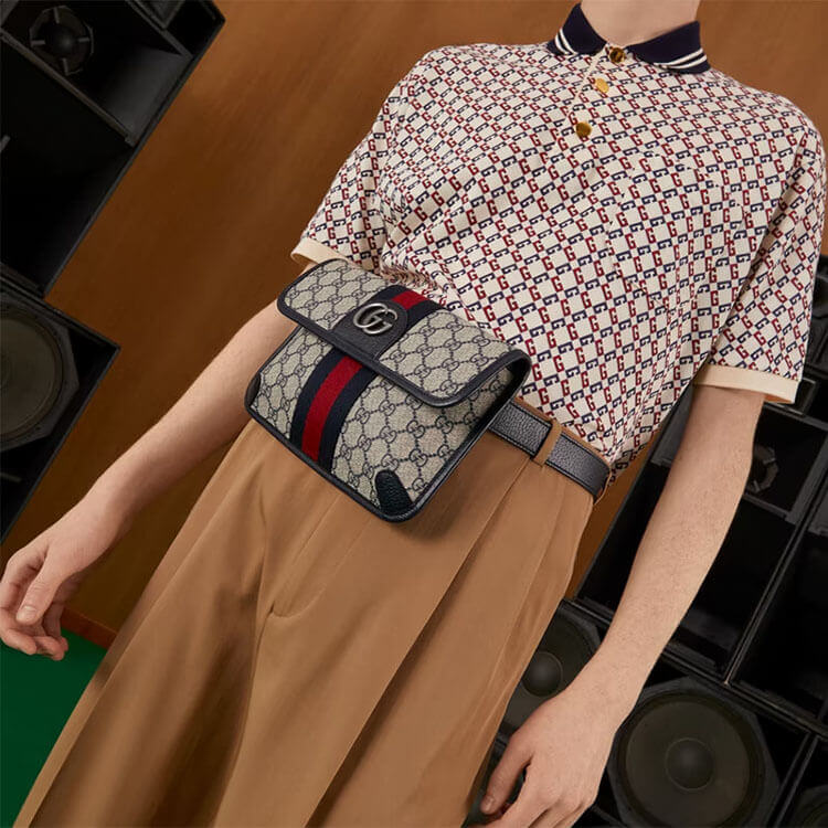 Replica Gucci Ophidia Belt Bag 674081 96IWN 4076 (7)