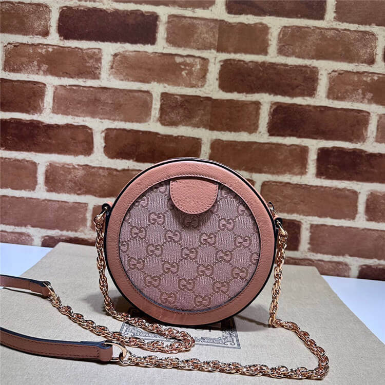 Replica Gucci Ophidia GG Mini Round Shoulder Bag 550618 FACC5 5748 (4)