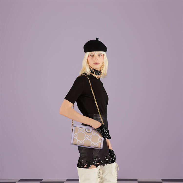 Replica Gucci Ophidia Jumbo GG Small Shoulder Bag 503877 UKMBG 8481 (7)