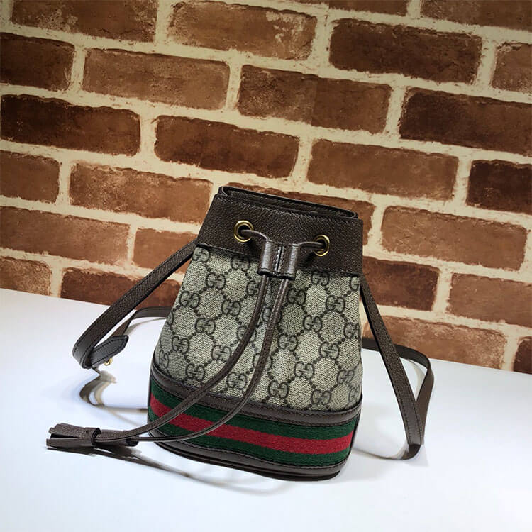 Replica Gucci Ophidia Mini GG Bucket Bag 550620 96I3B 8745 (2)