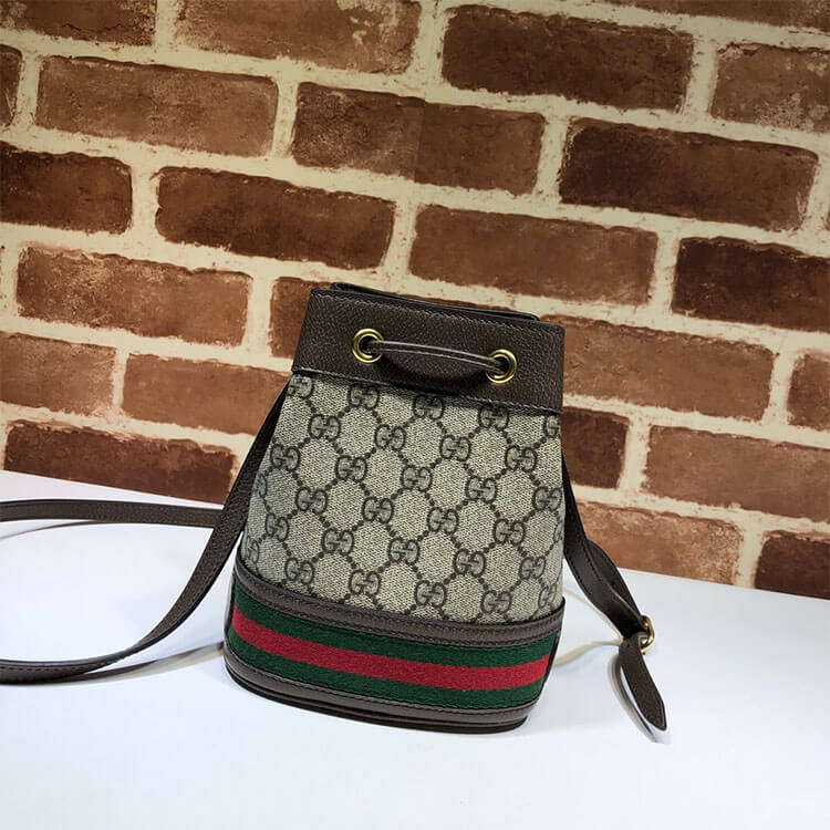 Replica Gucci Ophidia Mini GG Bucket Bag 550620 96I3B 8745 (4)