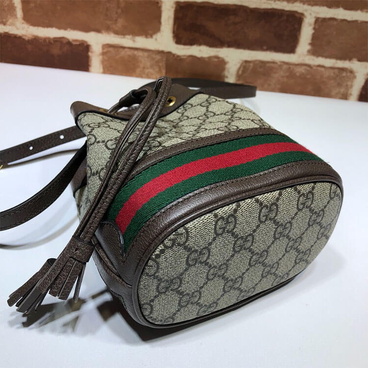 Replica Gucci Ophidia Mini GG Bucket Bag 550620 96I3B 8745 (5)
