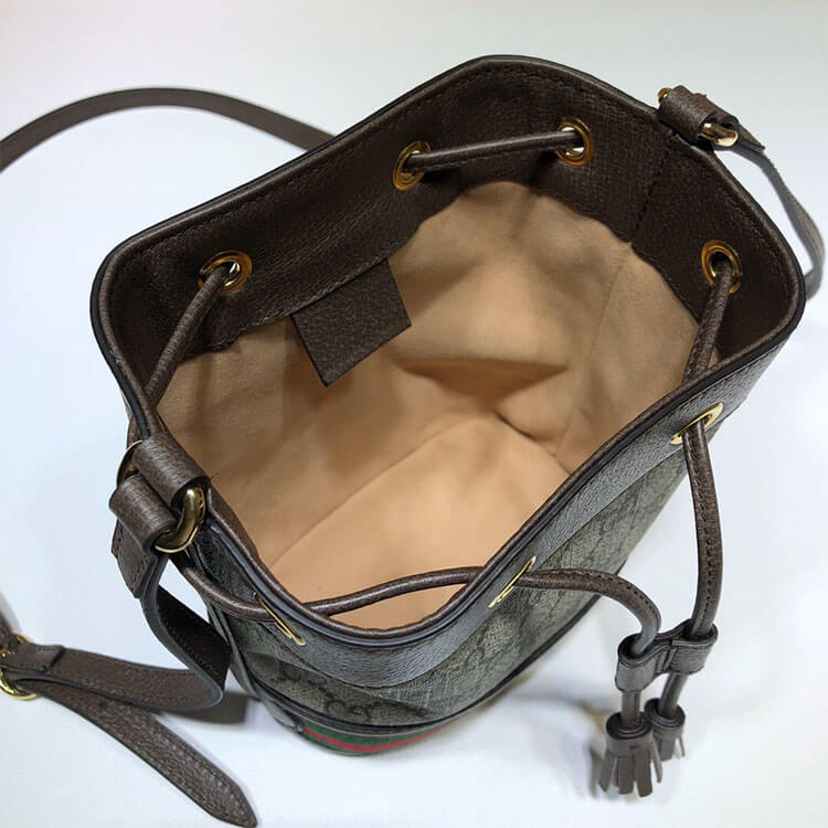 Replica Gucci Ophidia Mini GG Bucket Bag 550620 96I3B 8745 (6)
