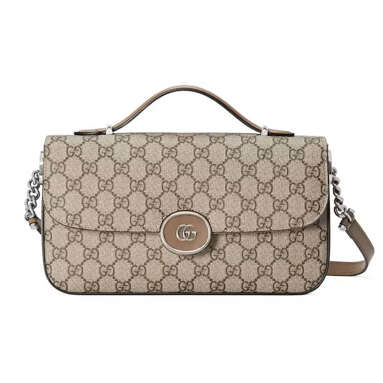 Replica Gucci Petite GG Small Shoulder Bag 739721 FACJP 9769 (1)