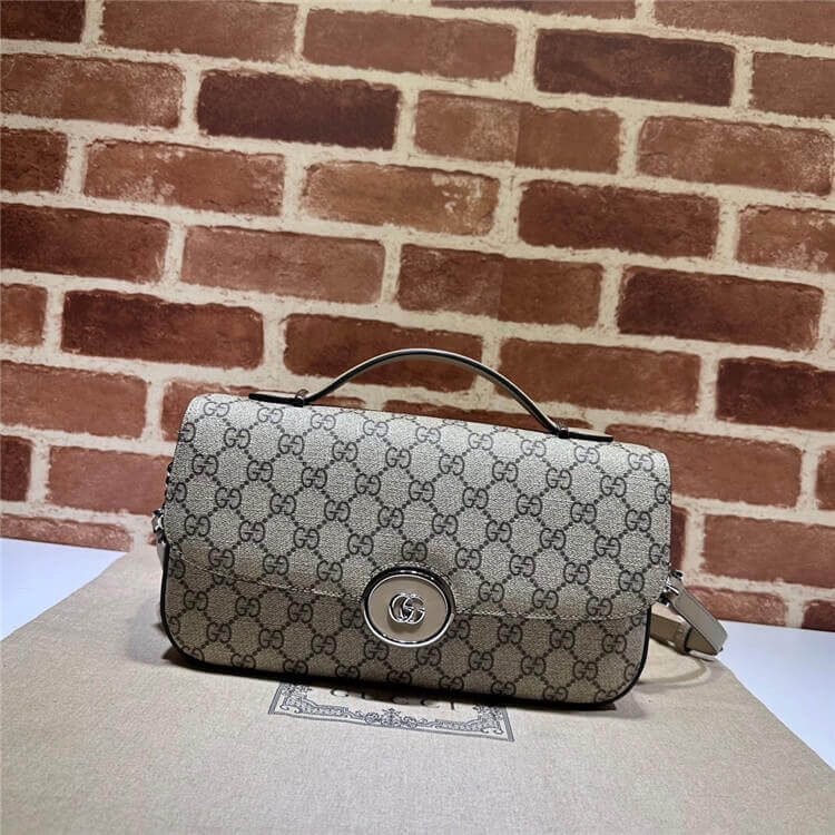 Replica Gucci Petite GG Small Shoulder Bag 739721 FACJP 9769 (2)