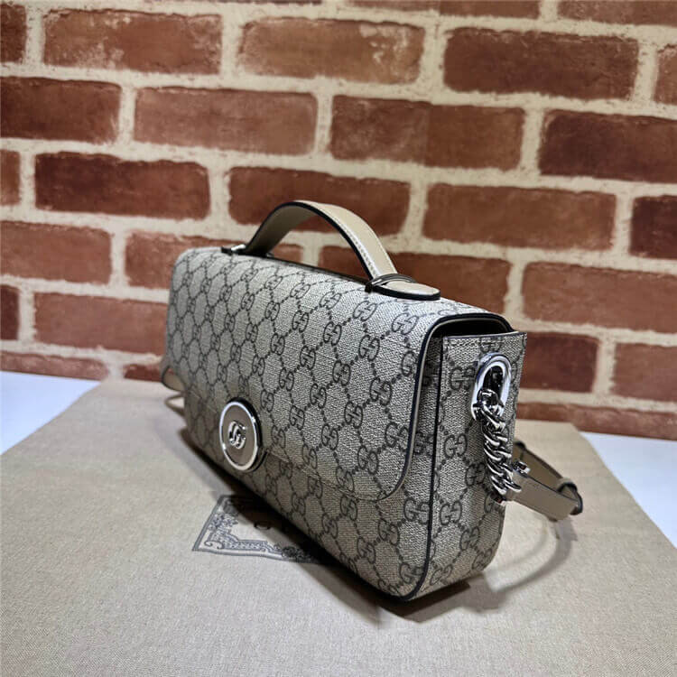 Replica Gucci Petite GG Small Shoulder Bag 739721 FACJP 9769 (3)