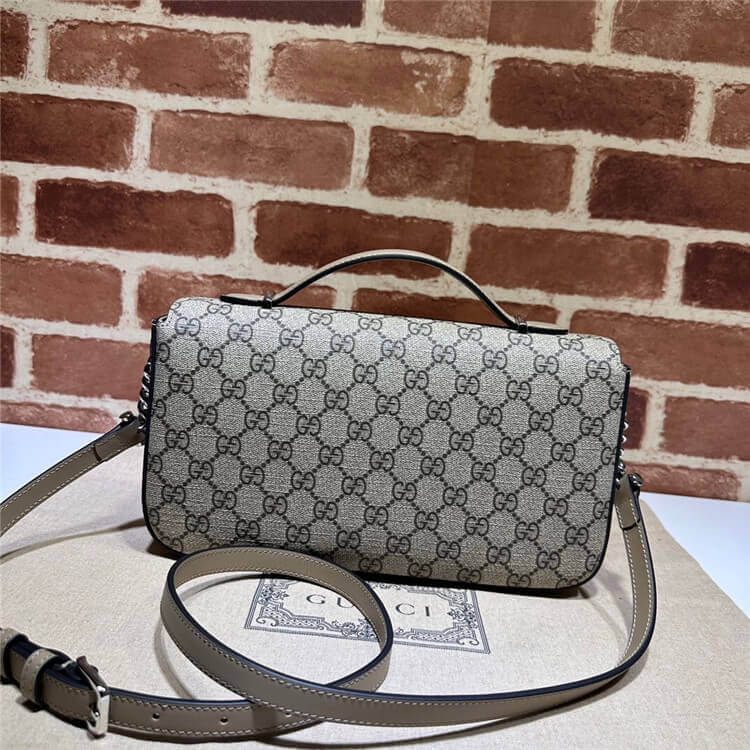 Replica Gucci Petite GG Small Shoulder Bag 739721 FACJP 9769 (4)