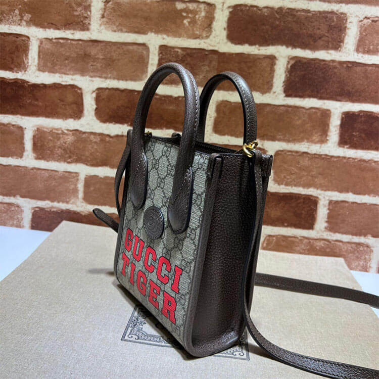 Replica Gucci Tiger GG Mini Tote Bag 671623 US7EC 9396 (3)