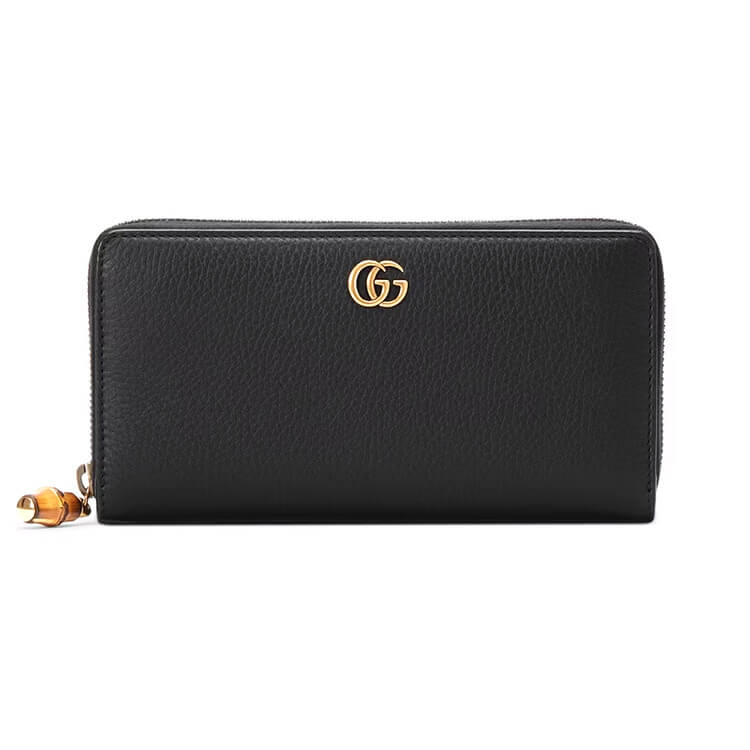Replica Gucci Zip Around Wallet With Bamboo 739499 AABXM 1000 (1)