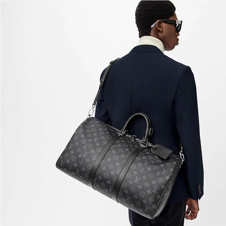 Replica LV Keepall Bandouliere 45 M40569 (7)