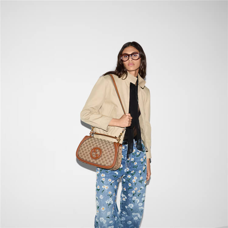 Replica Gucci Blondie Medium Top Handle Bag 815716 HAAKG 9755 (9)