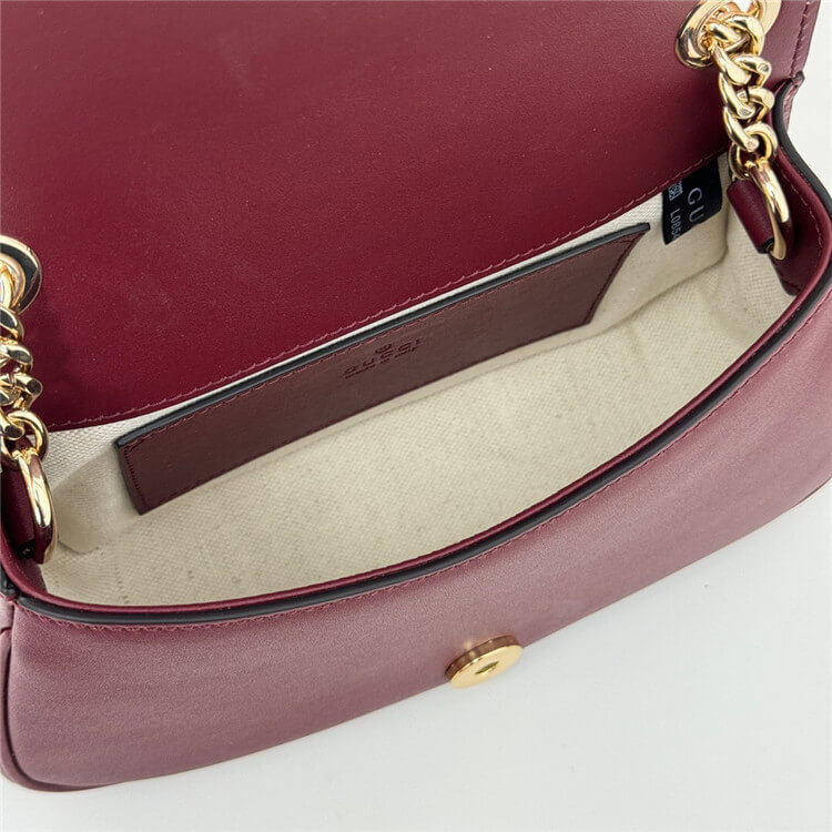 Replica Gucci Blondie Mini Shoulder Bag 815711 AAEEX 6207 (7)