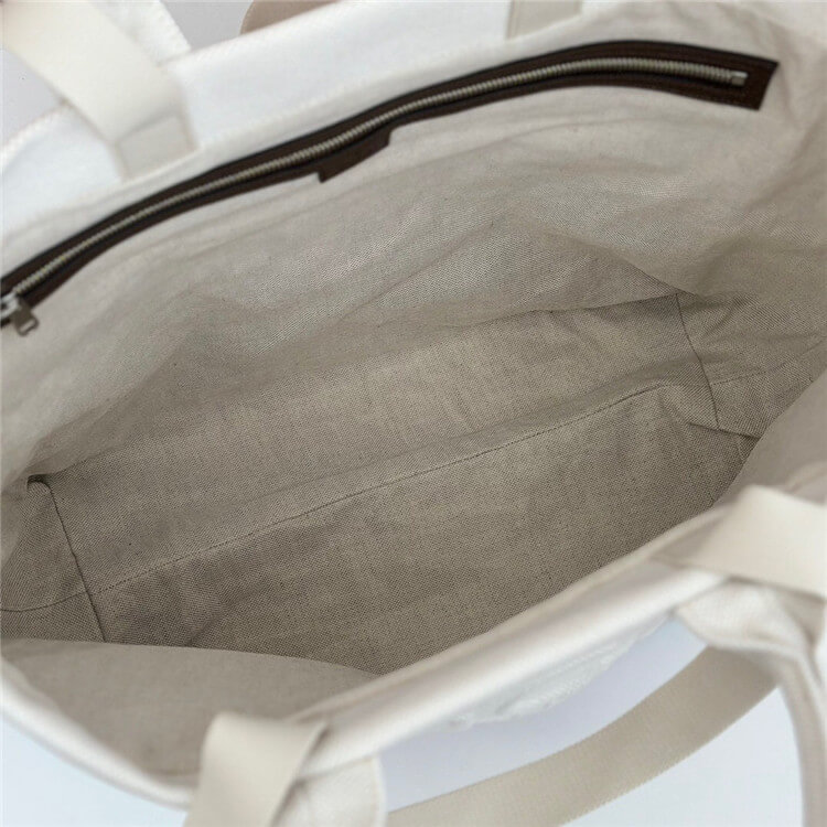 Replica Gucci Canvas Tote Bag With Embossed Detail 782741 FAC4W 8477 (6)