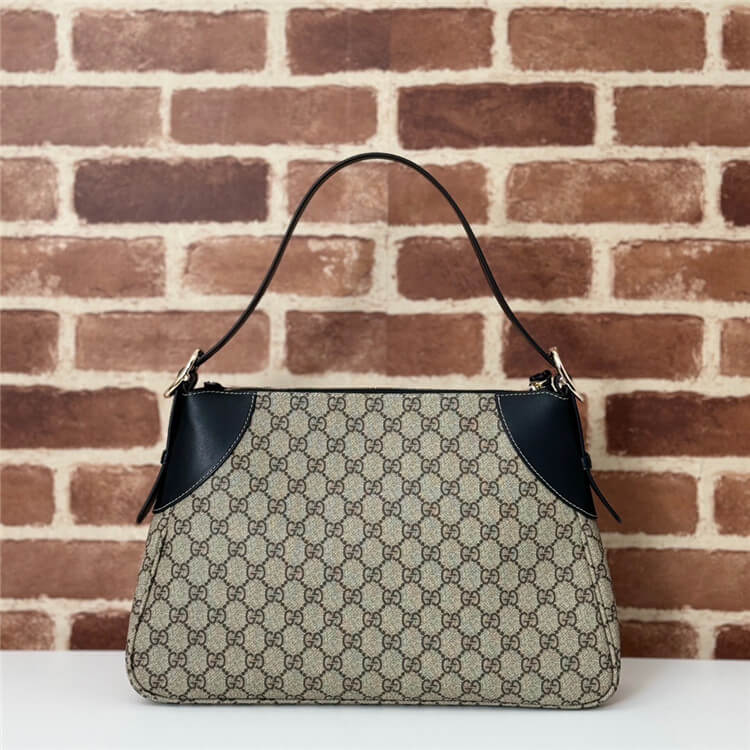 Replica Gucci GG Emblem Large Shoulder Bag 815217 FAD6L 9741 (4)