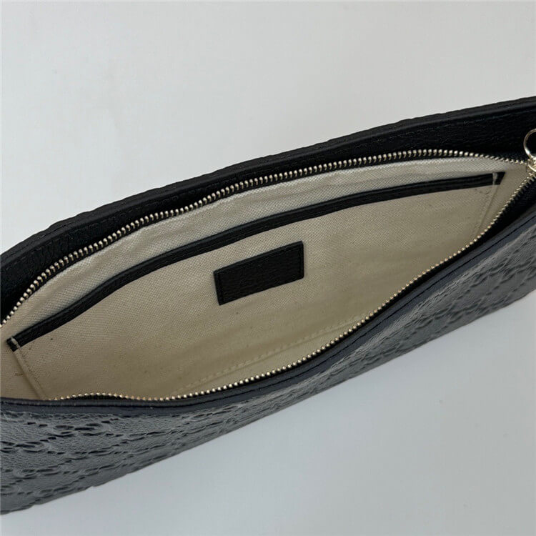 Replica Gucci GG Emblem Medium Shoulder Bag 815277 AAEEM 1000 (5)