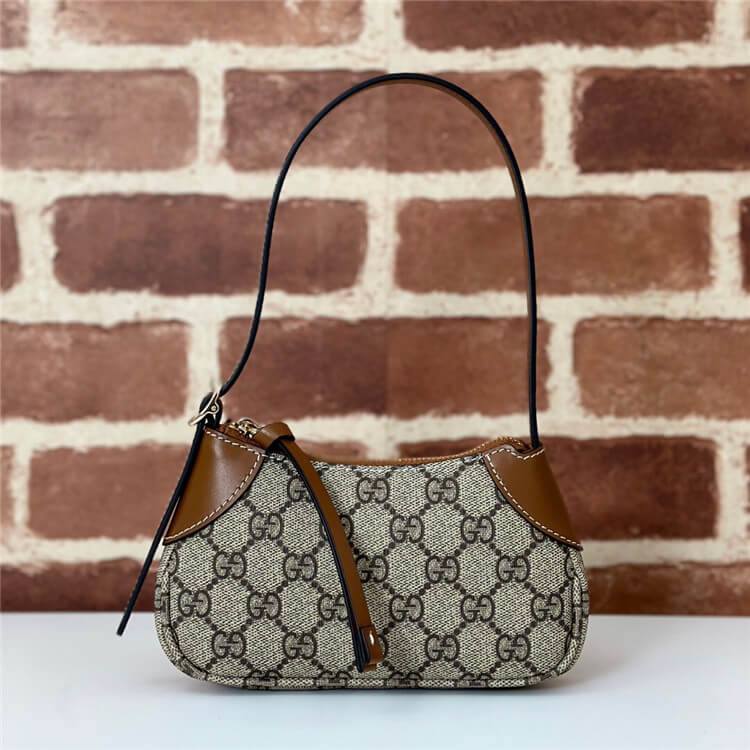 Replica Gucci GG Emblem Super Mini Shoulder Bag 820696 FAD6L 9758 (2)