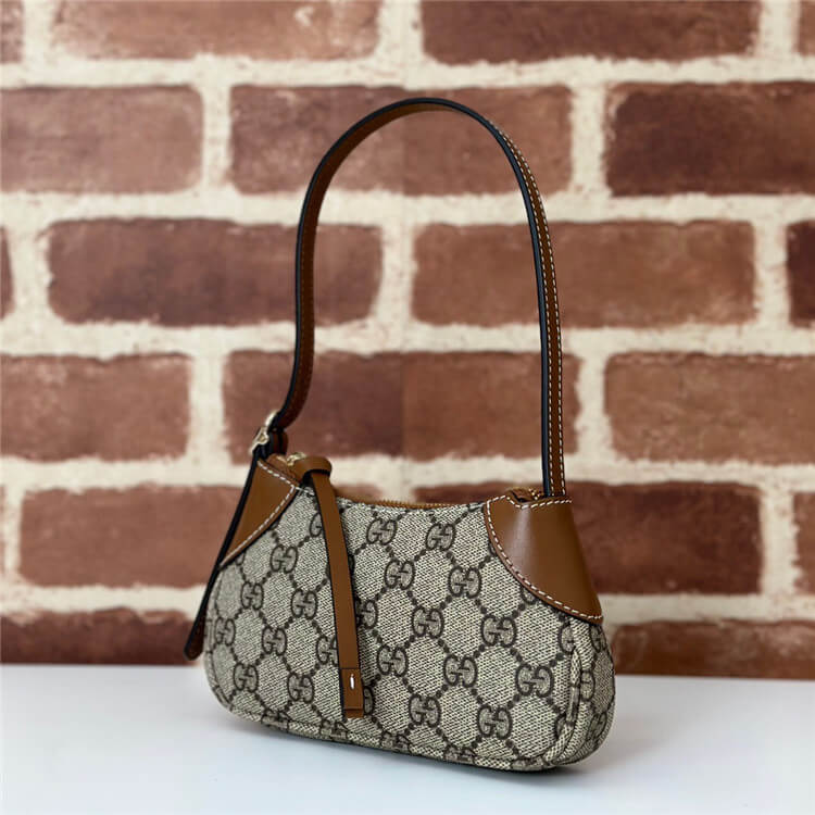 Replica Gucci GG Emblem Super Mini Shoulder Bag 820696 FAD6L 9758 (3)