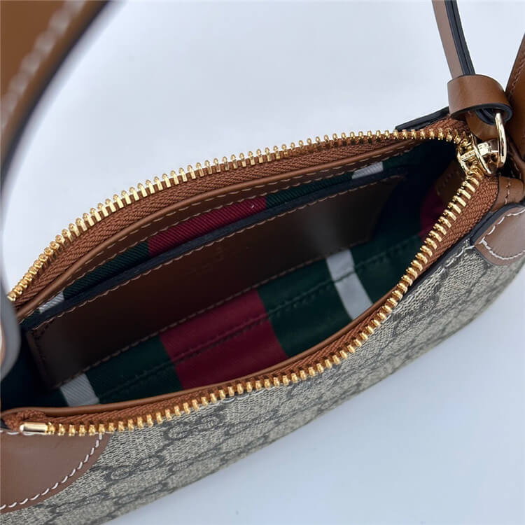 Replica Gucci GG Emblem Super Mini Shoulder Bag 820696 FAD6L 9758 (6)