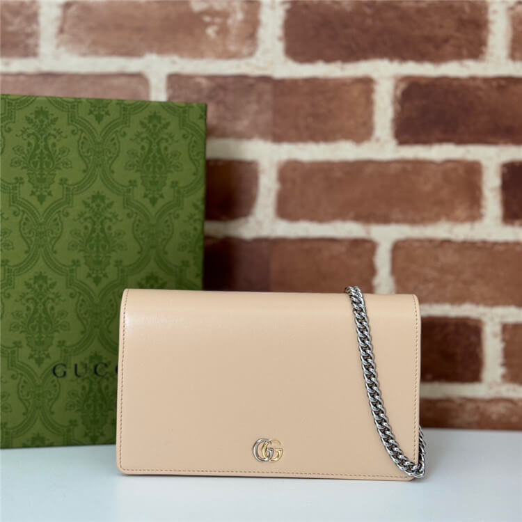 Replica Gucci GG Marmont Chain Wallet 790060 0QG0G 5701 (2)