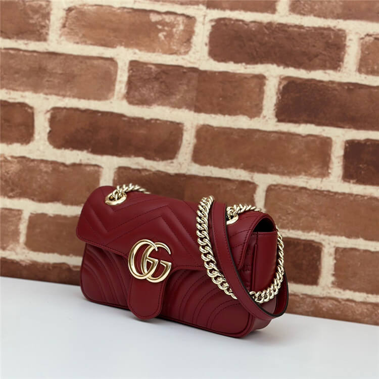 Replica Gucci GG Marmont Mini Shoulder Bag 446744 AADPJ 6207 (3)