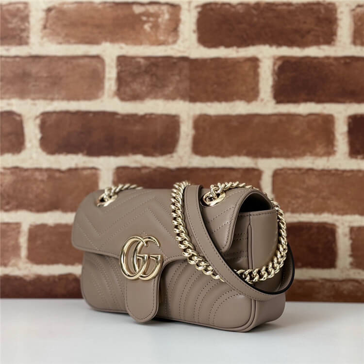 Replica Gucci GG Marmont Mini Shoulder Bag 446744 AAER0 1523 (3)
