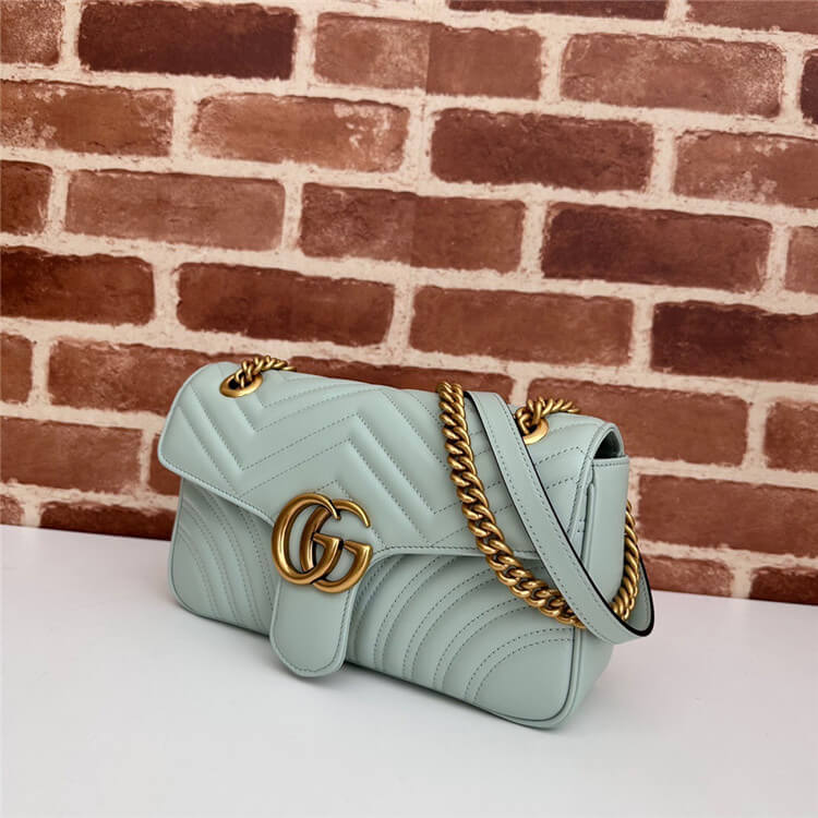 Replica Gucci GG Marmont Small Shoulder Bag 443497 AABZC 3401 (3)
