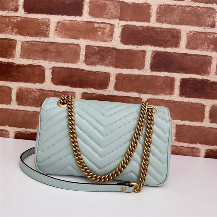 Replica Gucci GG Marmont Small Shoulder Bag 443497 AABZC 3401 (4)