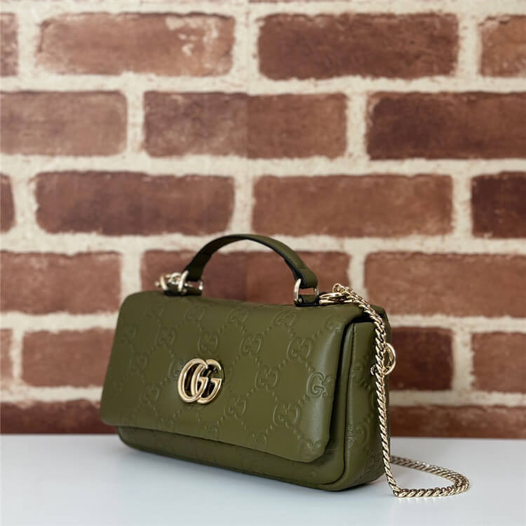 Replica Gucci GG Milano Mini Top Handle Bag 806017 AAD5U 3335 (3)