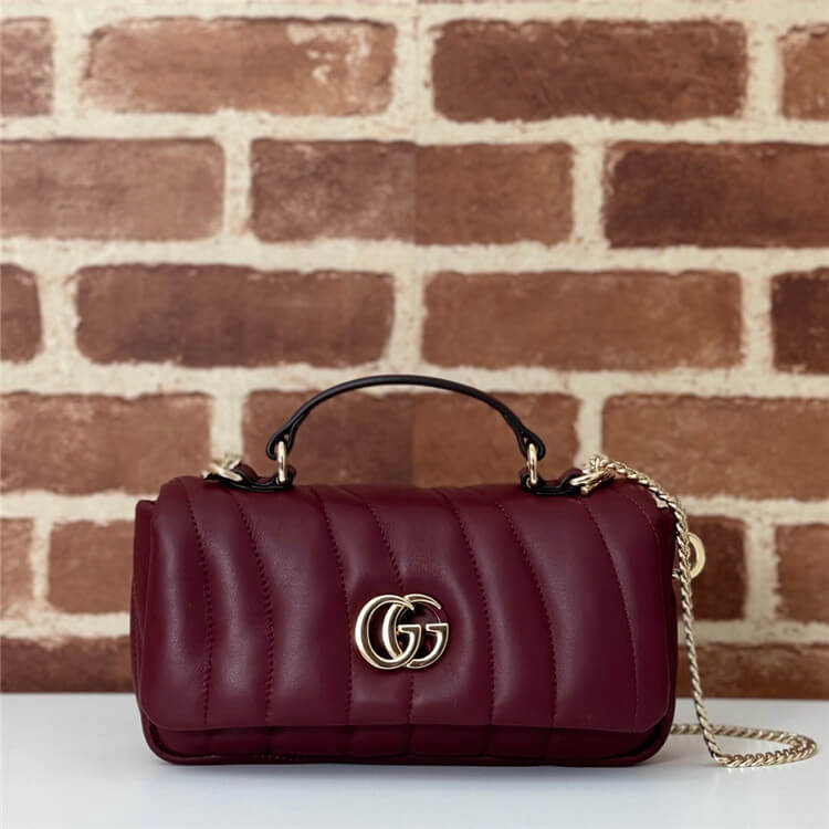 Replica Gucci GG Milano Mini Top Handle Bag 806017 AAD71 6207 (2)