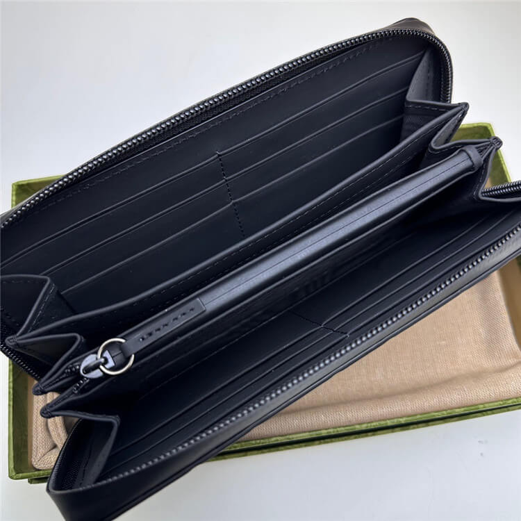 Replica Gucci GG Rubber-effect Zip Around Wallet 771421 AAC0L 1000 (4)