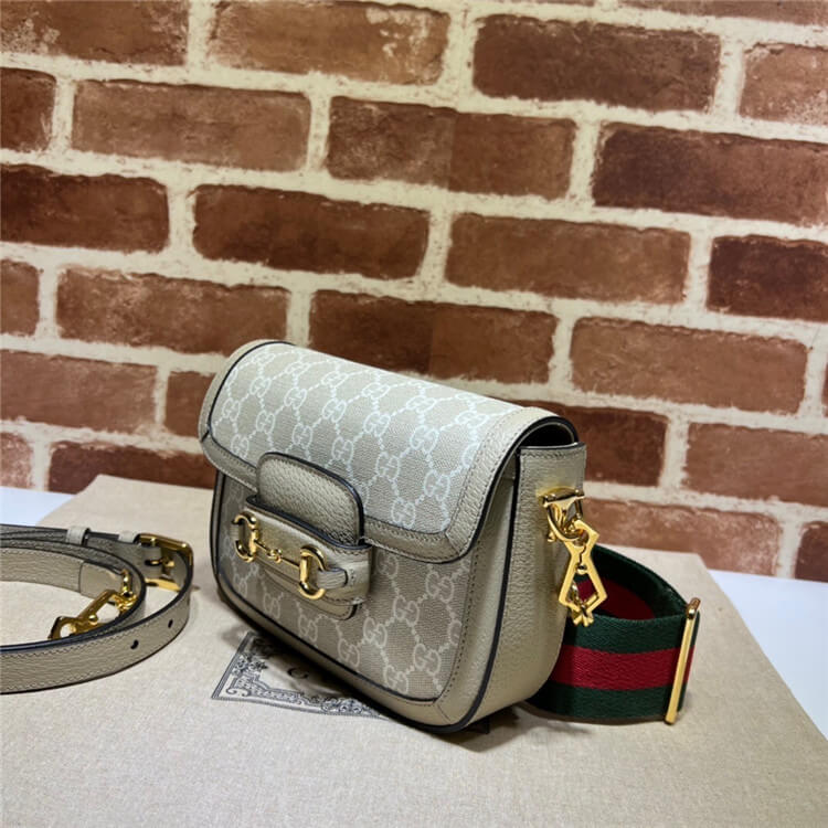 Replica Gucci Horsebit 1955 GG Mini Bag 658574 UULAG 9682 (3)