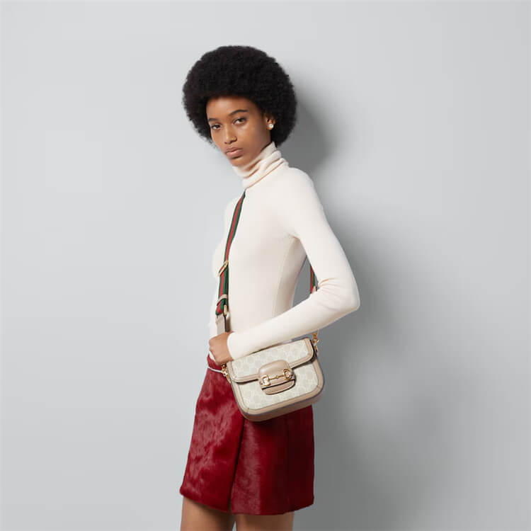 Replica Gucci Horsebit 1955 GG Mini Bag 658574 UULAG 9682 (7)