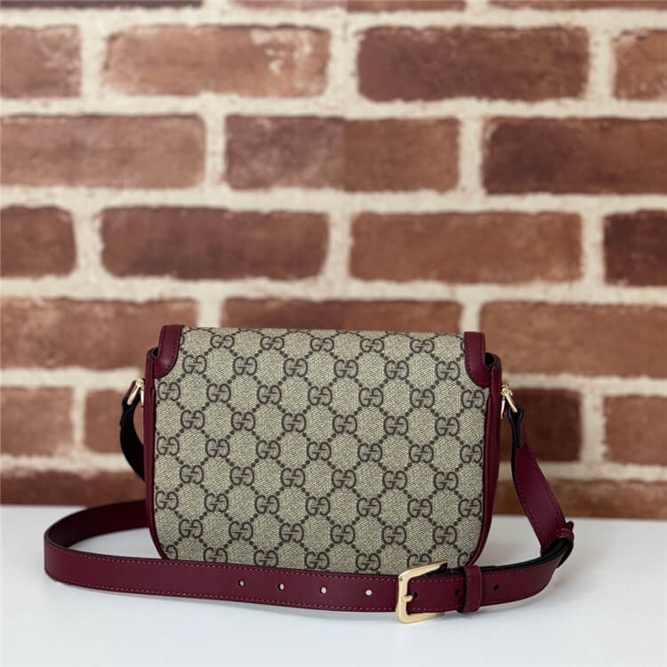 Replica Gucci Horsebit 1955 Mini Shoulder Bag 815205 FAD6M 8759 (4)