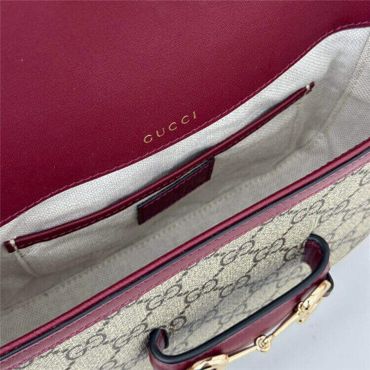 Replica Gucci Horsebit 1955 Mini Shoulder Bag 815205 FAD6M 8759 (7)