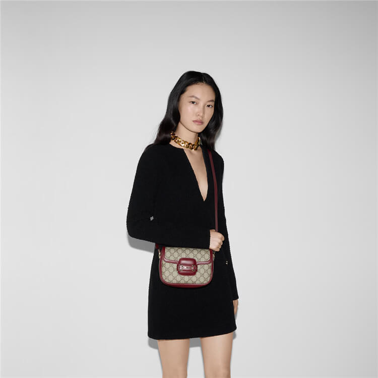 Replica Gucci Horsebit 1955 Mini Shoulder Bag 815205 FAD6M 8759 (8)