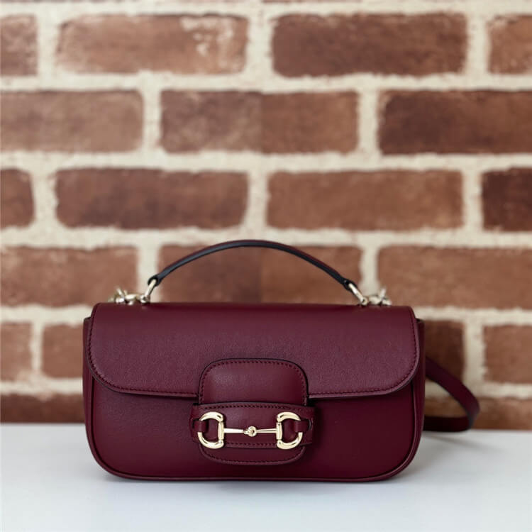 Replica Gucci Horsebit 1955 Small Top Handle Bag 815206 AAEC2 6207 (2)