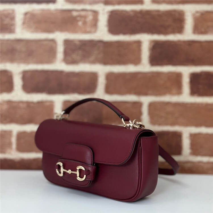 Replica Gucci Horsebit 1955 Small Top Handle Bag 815206 AAEC2 6207 (3)