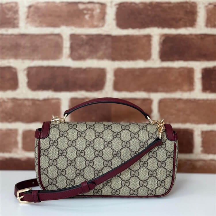 Replica Gucci Horsebit 1955 Small Top Handle Bag 815206 FAD6M 8759 (4)