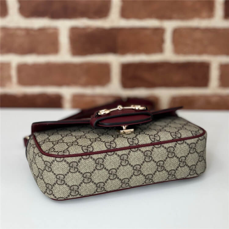 Replica Gucci Horsebit 1955 Small Top Handle Bag 815206 FAD6M 8759 (5)