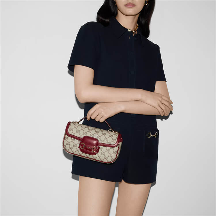 Replica Gucci Horsebit 1955 Small Top Handle Bag 815206 FAD6M 8759 (8)