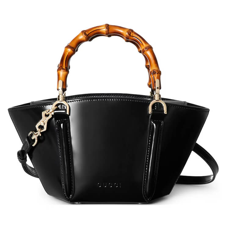 Replica Gucci Mini Bamboo Top Handle Tote Bag 805832 AADVW 1000 (1)