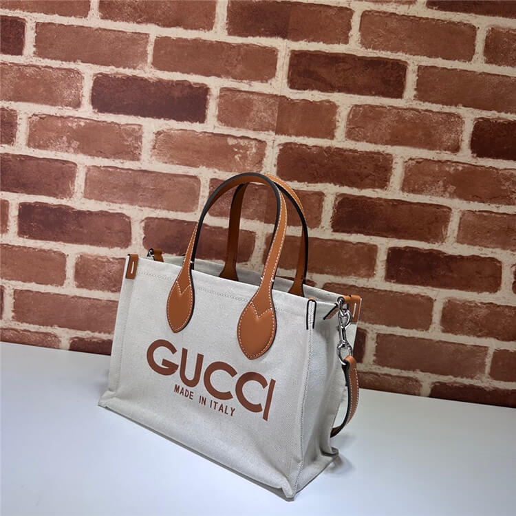 Replica Gucci Mini Tote Bag With Gucci Print 772144 FACUL 8451 (3)