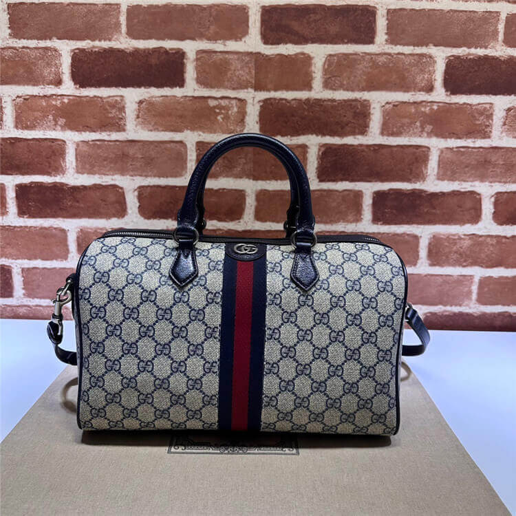 Replica Gucci Ophidia GG Medium Top Handle Bag 772065 96IWN 4076 (2)