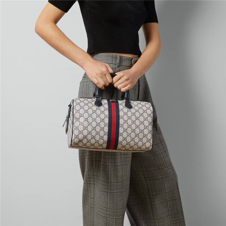 Replica Gucci Ophidia GG Medium Top Handle Bag 772065 96IWN 4076 (7)