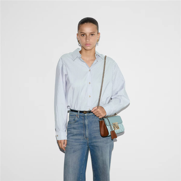 Replica Gucci Padlock Small Shoulder Bag 409487 FAD3R 8744 (7)
