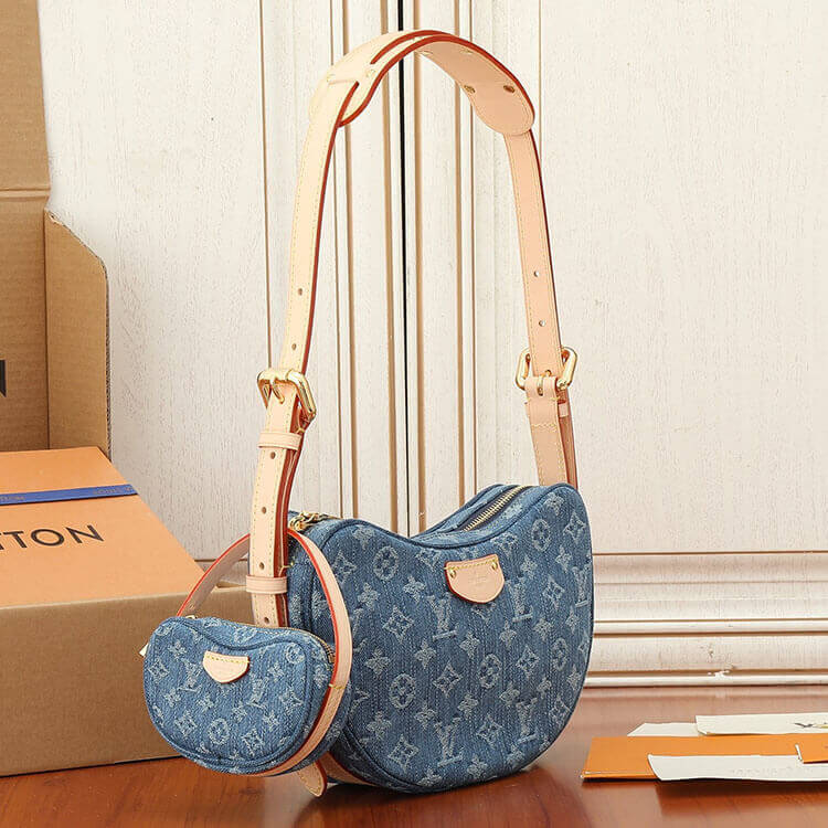 Replica LV Croissant MM M46856 (3)