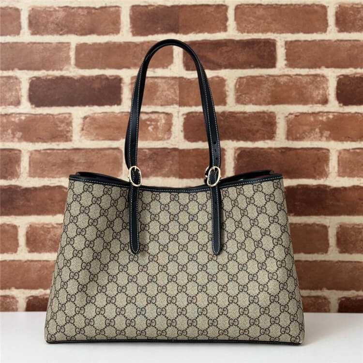 Replica Gucci GG Emblem Large Tote Bag 815213 FAD6L 9741 (2)