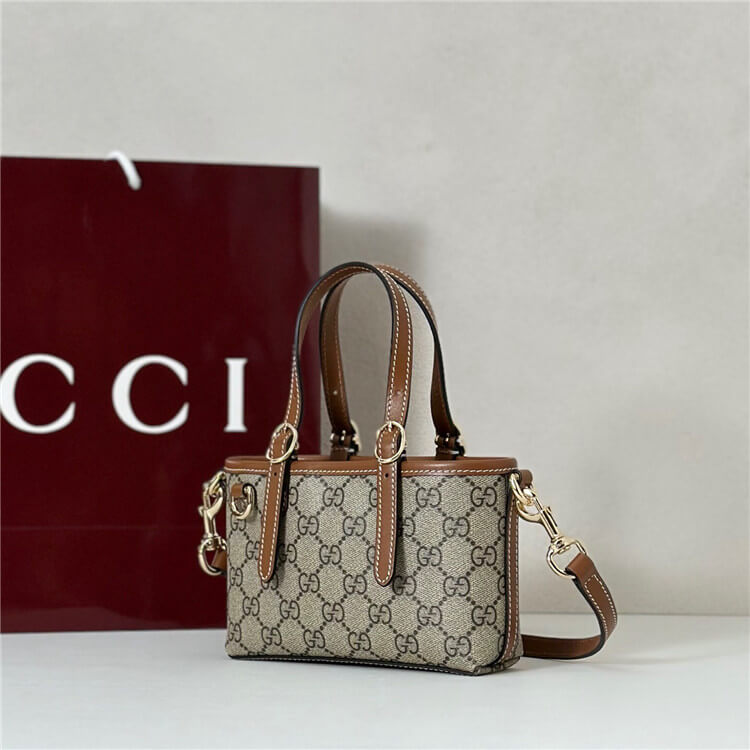Replica Gucci GG Emblem Mini Bag 855491 FAEUC 9758 (3)