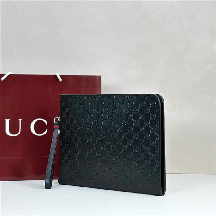 Replica Gucci GG Emblem Pouch 850224 AAFOK 1053 (3)